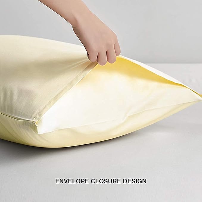 FLXXIE King Pillow Cases Set of 2, Soft Microfiber Pillow Covers - Image 3