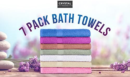 CrystalTowels 7-Pack Bath Towels - Image 2