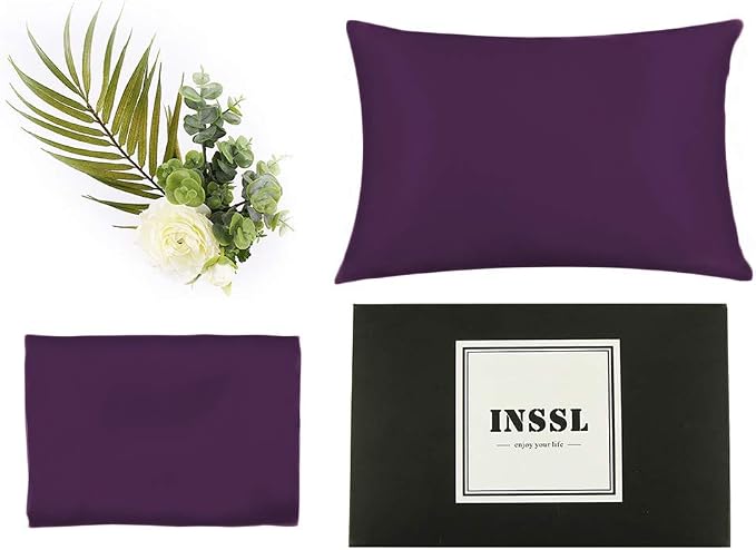 INSSL Silk Pillowcase for Women, Mulberry Silk Pillowcase for Hair and Skin and - Image 7