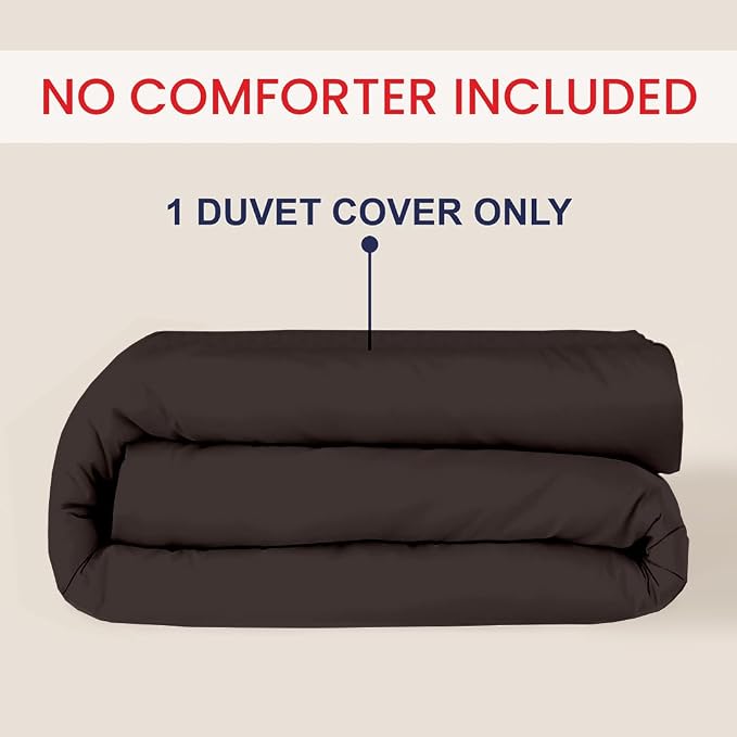 Kotton Culture 1 Pc 120"x120" Duvet Cover Super King Plus/Super Oversize King - Image 2