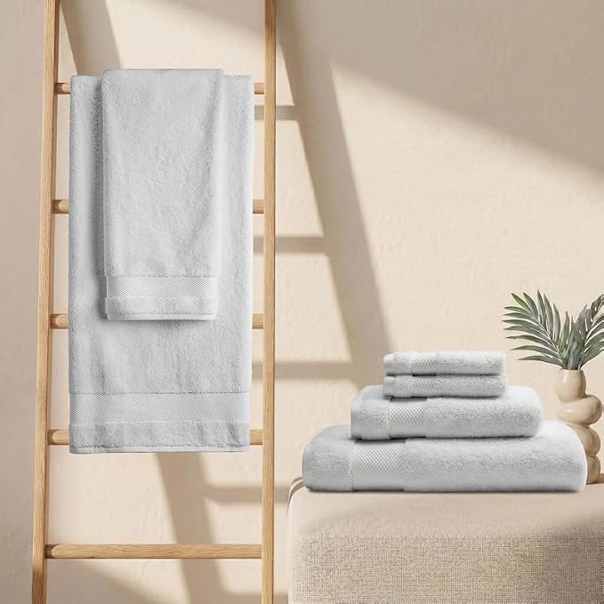 BIOWEAVES 100% Organic Cotton 700 GSM Luxury Bath Towels - Image 2