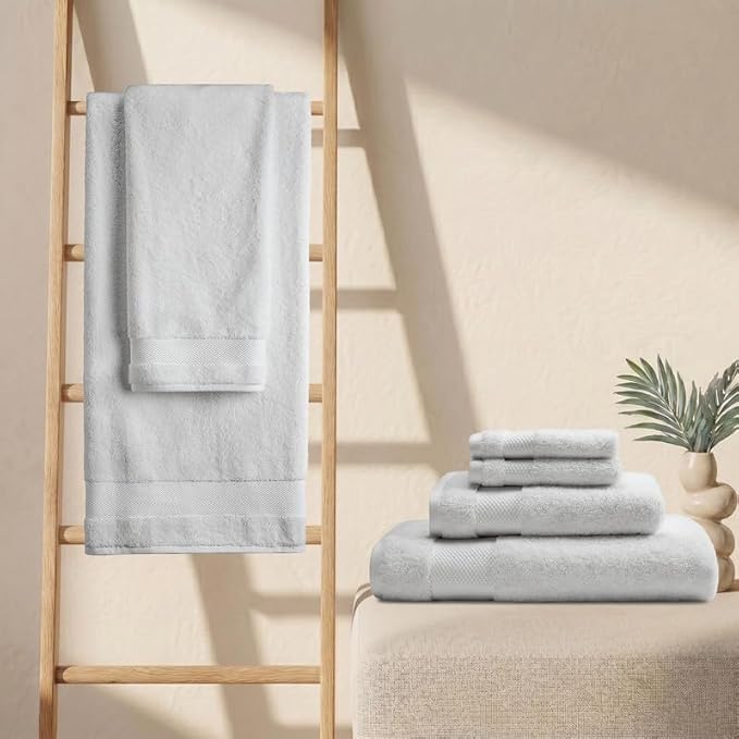 BIOWEAVES 100% Organic Cotton 700 GSM Luxury Wash Cloths GOTS Certified 13" x - Image 2