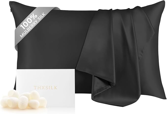 THXSILK 100% Pure Mulberry Silk Pillowcase by THXSILK