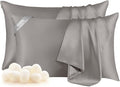 THXSILK Set of 2 100% Mulberry Silk Pillowcases by THXSILK