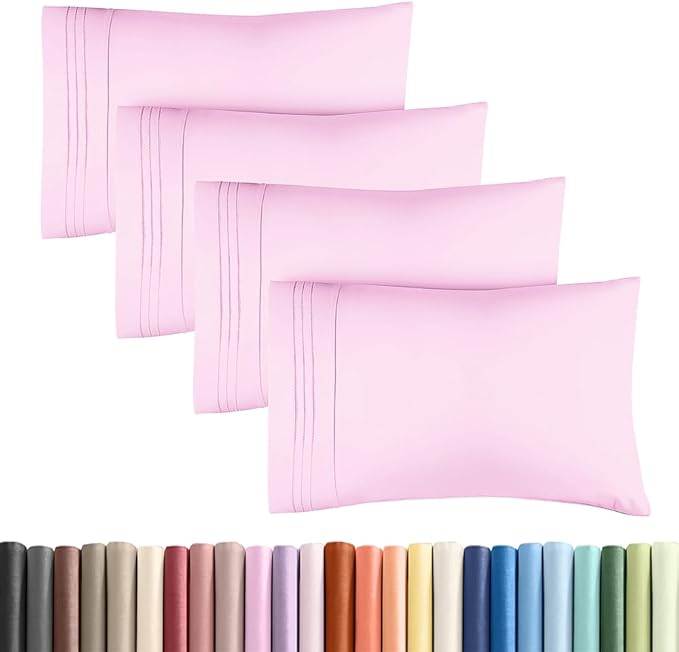 Standard Pillow Cases Set of 4 by CGKUnlimited