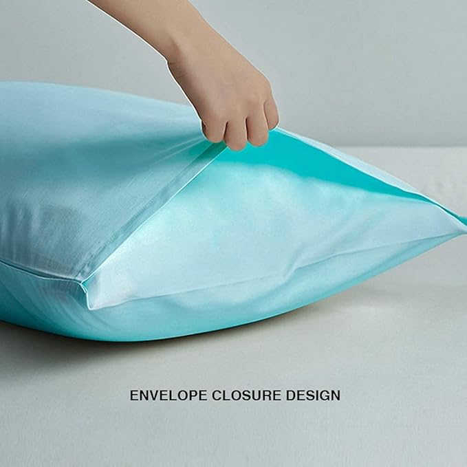 FLXXIE King Pillow Cases Set of 2, Soft Microfiber Pillow Covers - Image 3