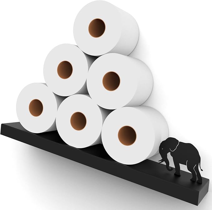 Artori Floating Toilet Paper Shelf Storage - Image 8