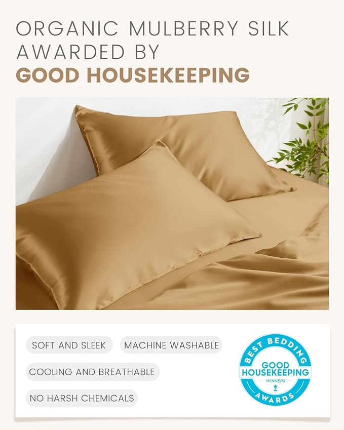 THXSILK 100% Mulberry Silk Pillowcase - Image 5