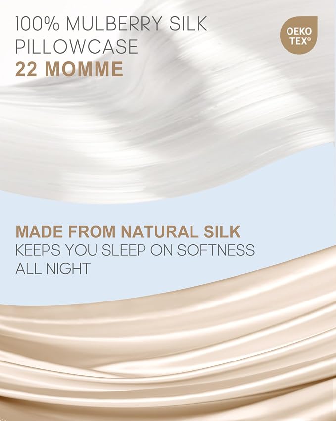 THXSILK 100% Mulberry Silk Pillowcase - Image 2