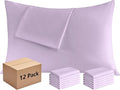Pillowcases King 12 Pack, 20x36 Pillow Cases by Culve