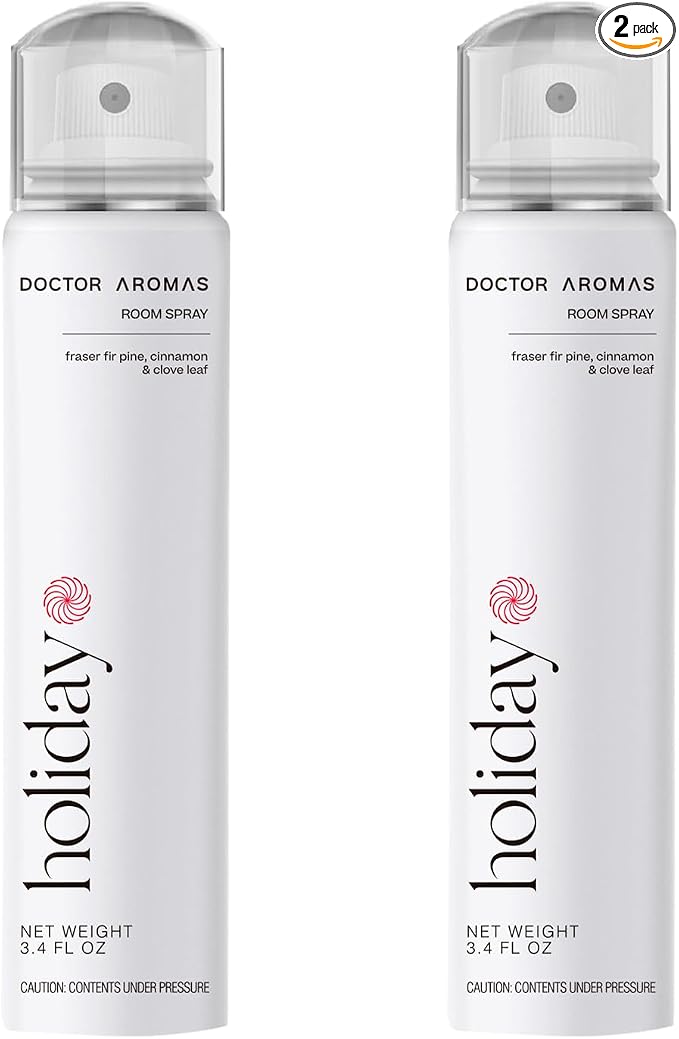 Doctor Aromas Premium Air & Room Spray – Pine & Cinnamon Long-Lasting Fragrance by DOCTORAROMAS