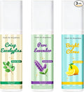 Toilet Spray, Eucalyptus & Lavender, 3 Pack 1.7 fl oz each, Bathroom Odor by AQUABLANCE