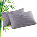 Pillowcases Standard Size 2 Pack, Cooling Viscose from Bamboo Pillow Cases by JamRest