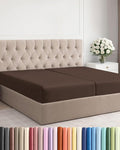 Split King Fitted Bed Sheet by CGKUnlimited