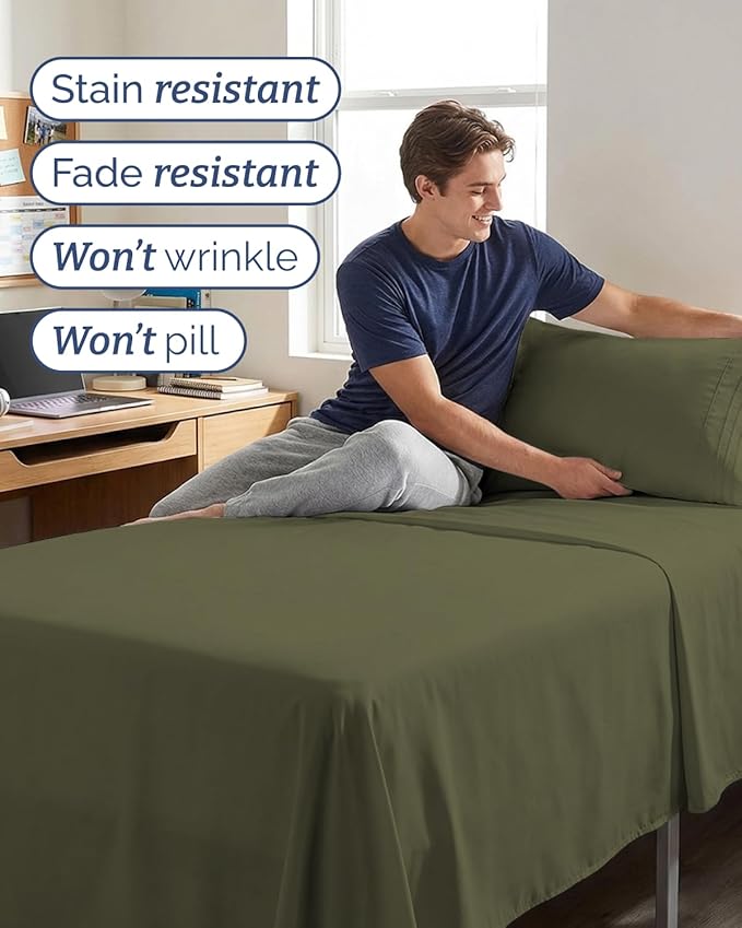 Twin XL 4 Piece Sheet Set - Image 5