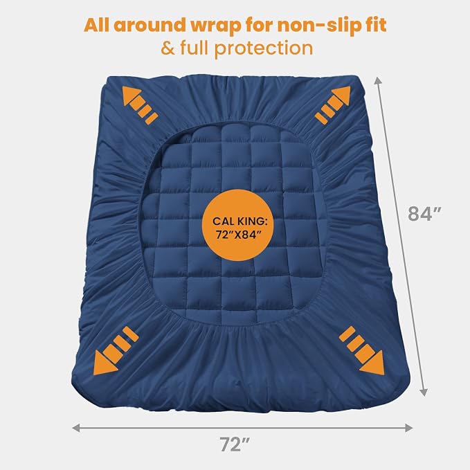 MATBEBY California King Mattress Pad - Image 5