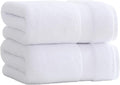 27x55 Bath Towels 100 Percent Cotton 650GSM Luxury Super Soft Absorbent by Akzpe