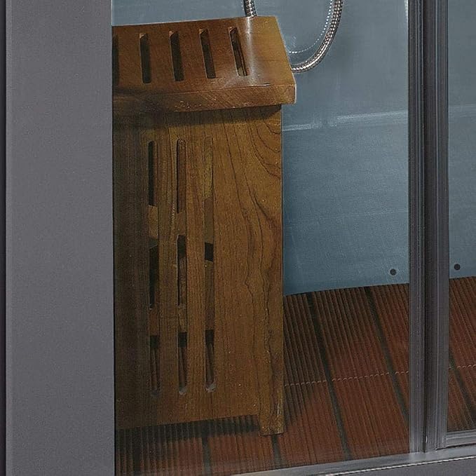 Ariel Platinum DZ972-1F8-W Steam Shower in White 59" x 32" x 87.4" - Image 4