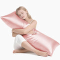 MR&HM Satin Body Pillow Cover, Soft and Breathable Body Pillow Case by MRHM