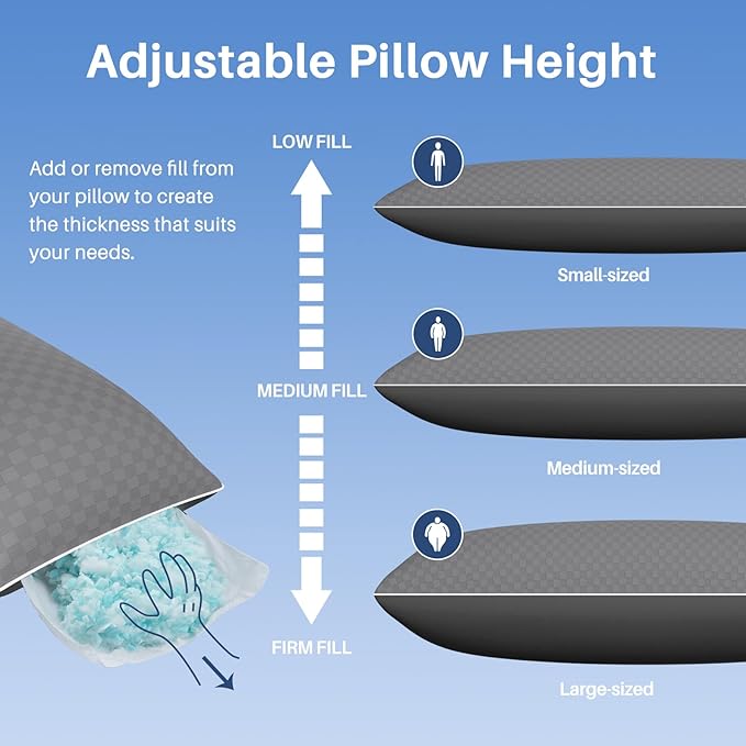 YZ HOME Cooling Body Pillow for Adults- Pillow Insert - Image 4
