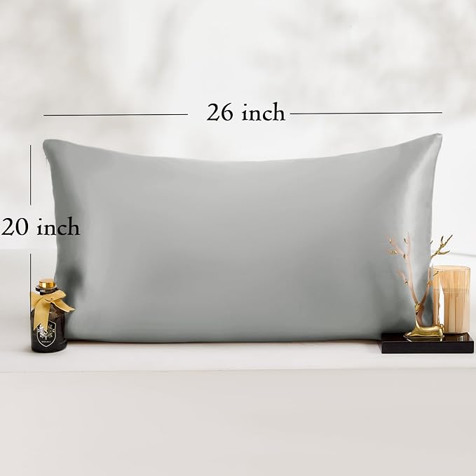 Standard Satin Pillowcase for Hair 2pc, Similar to Silk Pillow Cases, Easier - Image 6