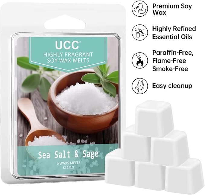 UCC Plant Based All Natural Wax Melts, Strong Fragrance, Long Lasting Premium - Image 3