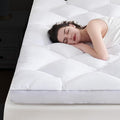 DOWNCOOL 3 Inch King Mattress Topper, Ultra Thick and Fluffy Supportive Memory by DOWNCOOL