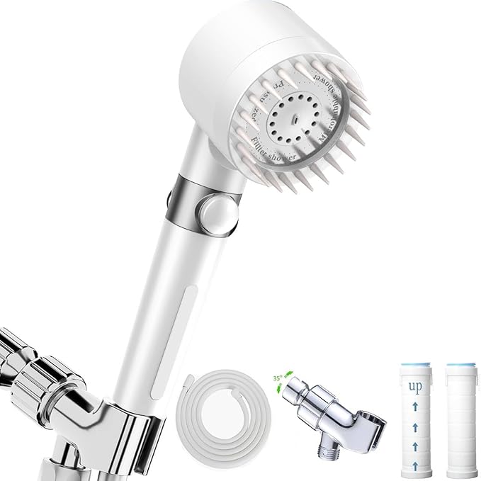 High Pressure Handheld Shower Head High Pressure Shower Heads- High Flow Even by xianshengle