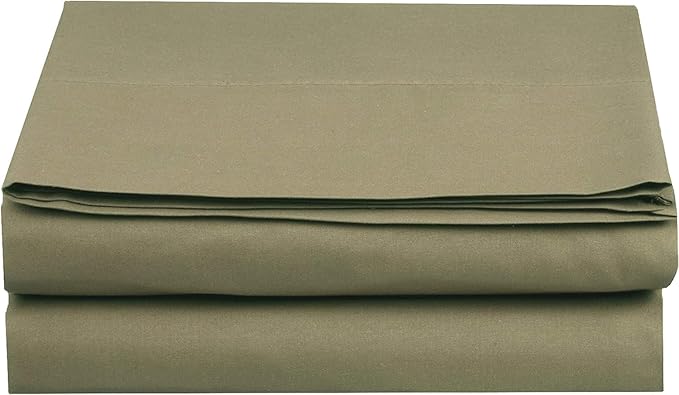 Elegant Comfort Premium Hotel Quality 1-Piece Flat Sheet, Luxury and Softest by ELEGANTCOMFORT