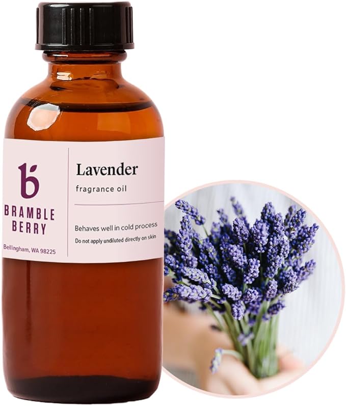 Bramble Berry Lavender Fragrance Oil 2 oz | Calming Floral Scent by BrambleBerry