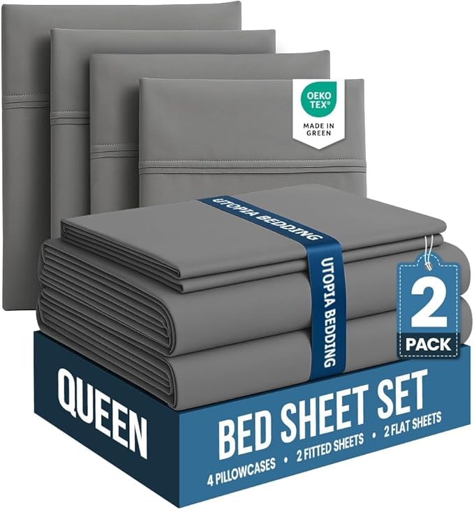Utopia Bedding Queen Bed Sheets Set by UTOPIABEDDING