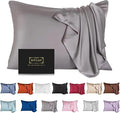 Mulberry Silk Pillowcase for Hair and Skin, Queen Size Cooling Silk Pillow Case by SIYUAN