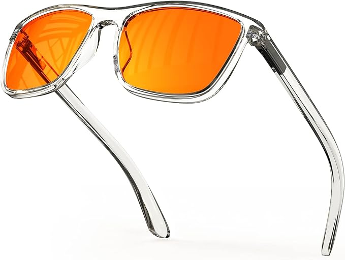 Bloomoak 100% Red Lens Blue Green Light Blocking Glasses- Dual AR Coatings by Bloomoak