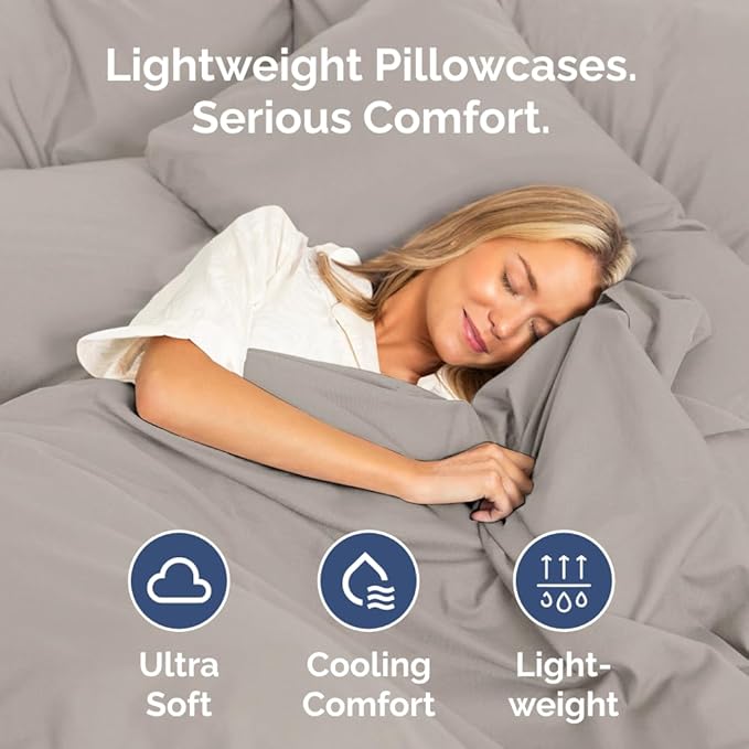 Body Pillowcases Set of 4-20x54 Long Body Pillow Case - Image 3