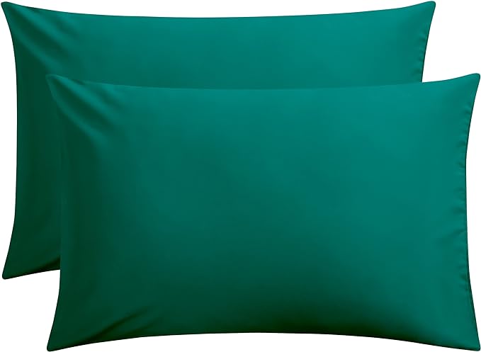 FLXXIE Pillow Cases Queen, Soft Microfiber Pillow Covers by FLXXIE