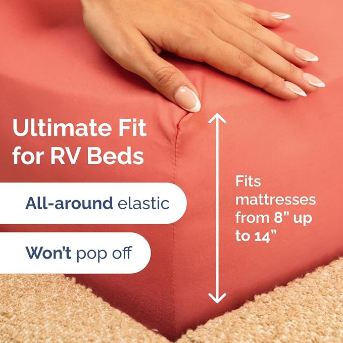 RV Short Queen Sheet Set 60 X 75 - Image 3