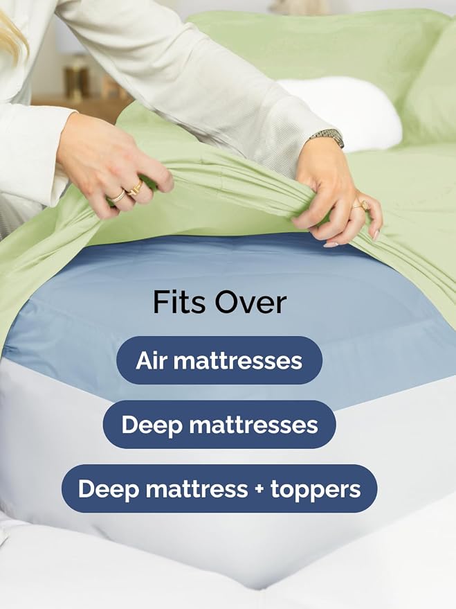 Extra Deep Twin Fitted Sheet - Image 6