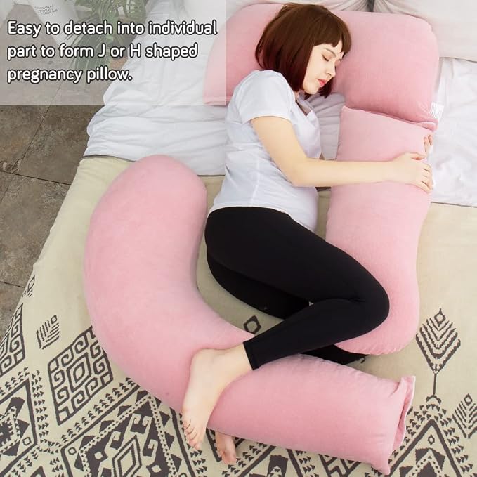 AS AWESLING 60in Full Body Pillow | Nursing, Maternity and Pregnancy Pillow | - Image 2