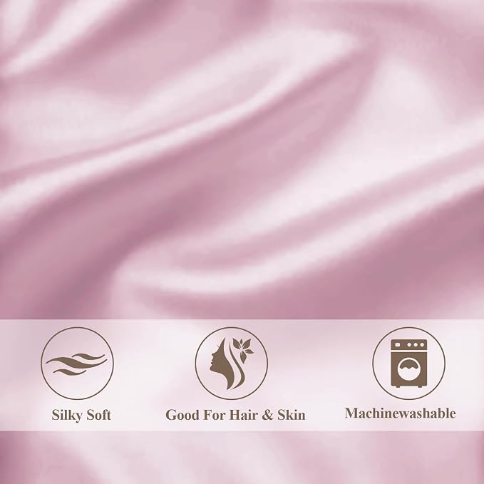Satin Body Pillow Cover 1pc, Silky Body Pillow Pillowcase Similar to Silk - Image 5