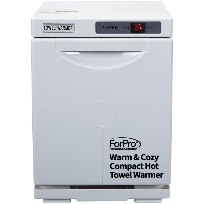 ForPro Warm & Cozy Hot Towel Warmer, Compact 5L Capacity Cabinet, Stainless - Image 3