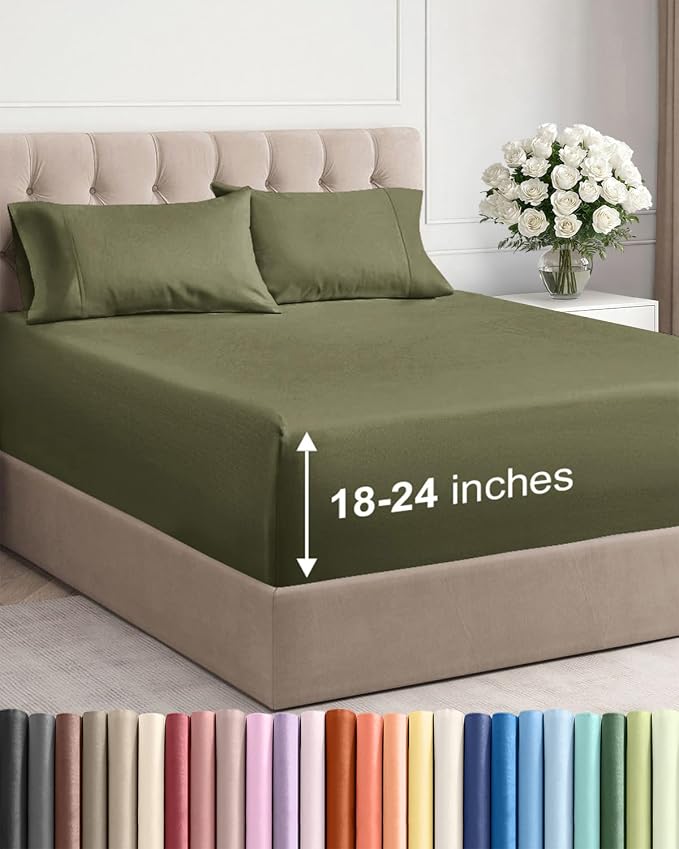 Extra Deep King Sheet Set by CGKUnlimited