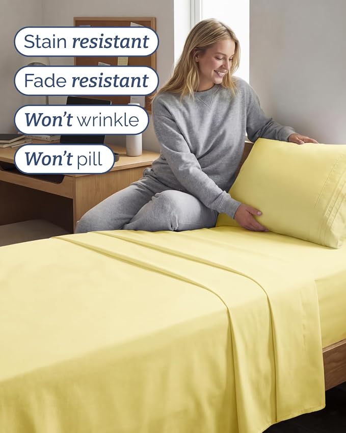 Twin XL Size 3 Piece Sheet Set - Image 5