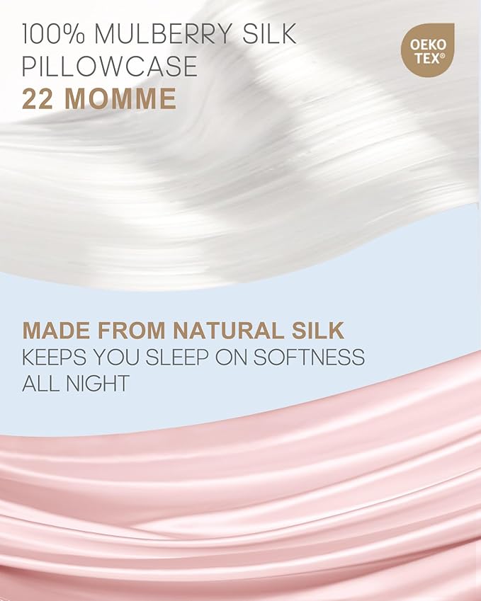 THXSILK 100% Mulberry Silk Pillowcase - Image 2
