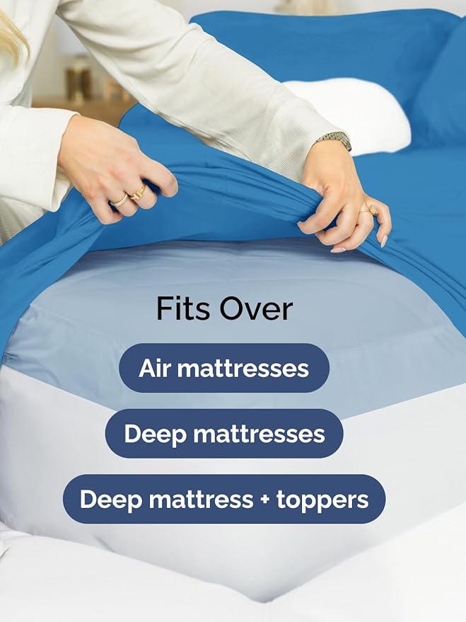 Extra Deep Twin Sheet Set - Image 7