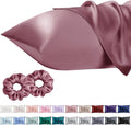 King Satin Pillowcase for Hair 2pc, Similar to Silk Pillow Cases, Easier Care by Vielit