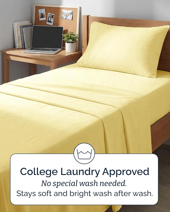 Twin XL Size 3 Piece Sheet Set - Image 6