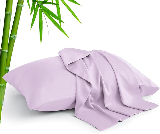 BEDELITE Pillow Cases Queen Size Set of 2, Rayon Derived from Bamboo, Cooling by BEDELITE