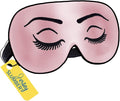 Silk Sleep Eye Mask for Men Women, Comfortable Super Soft Eye Mask by JersySlumber