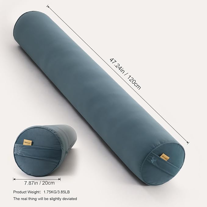Body Pillow for Adults, Long Round Pillow, Big Cylindrical Pillow, Large Full - Image 2