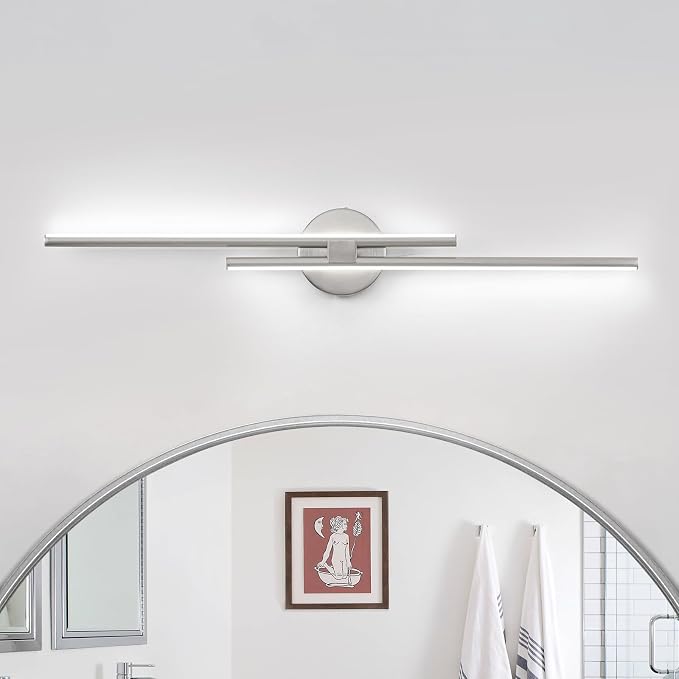 EDISLIVE Dimmable Modern LED Vanity Light Fixtures Bathroom Vanity Wall Lighting by EDISLIVE